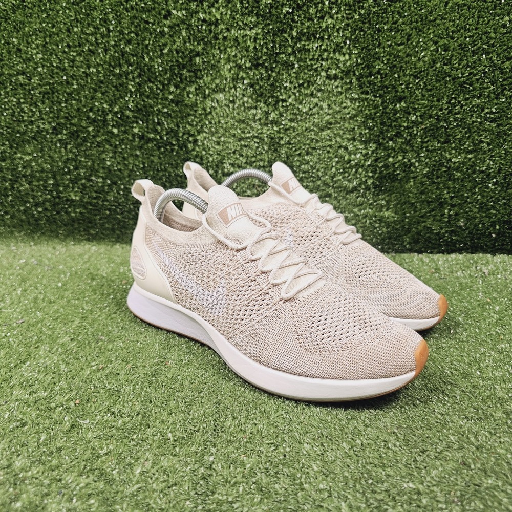 Nike Air Zoom Mariah Sail Sand Flyknit Racer Running Shoes AA0521-100 Womens 10